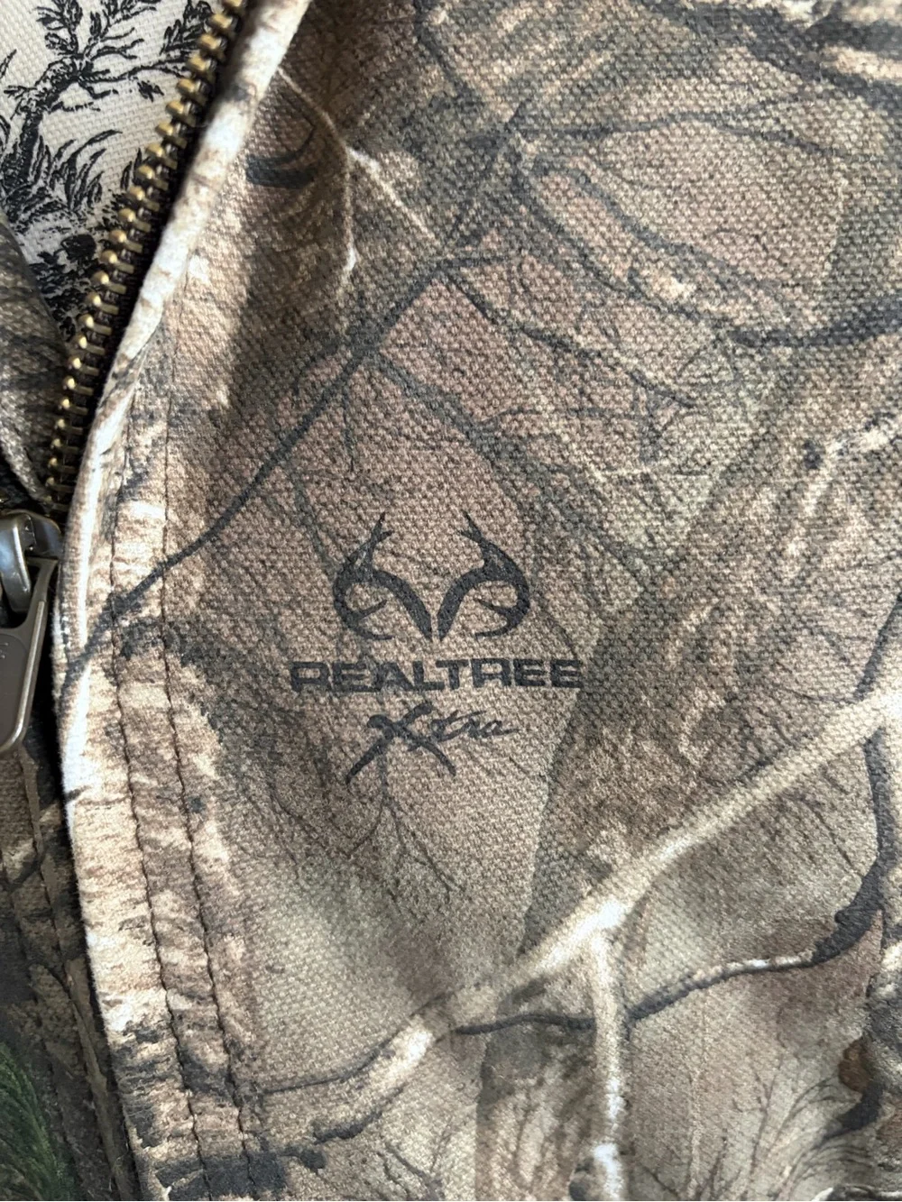 Carhartt Kids' Realtree Camo Hooded Jacket - Brown/Green